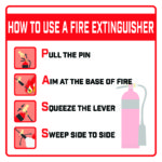 HOW TO USE A FIRE EXTINGUISHER | Flame Safety | Cornwall | Fire ...